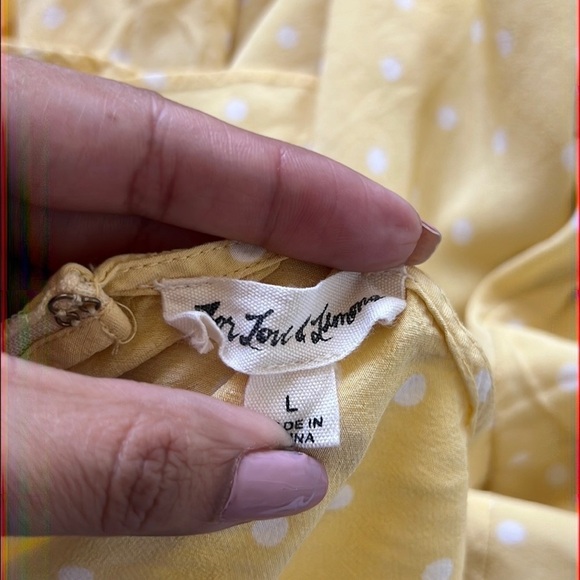 For Love & Lemons Limoncello Ruffled Mini Dress - Picture 6 of 7